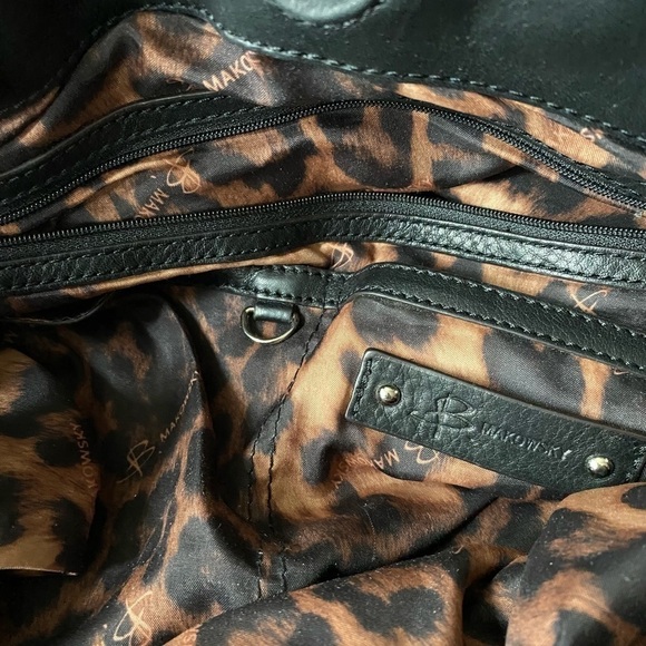 B. Mackowsky Black Leather Handbag - Picture 14 of 15